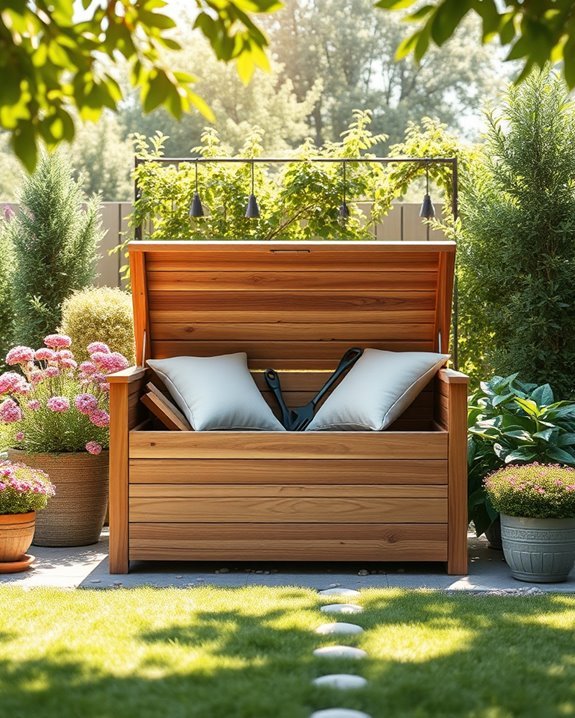 stylish storage seating solution