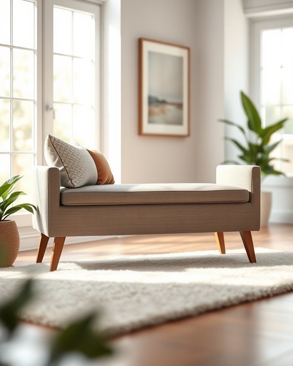 stylish storage seating solution