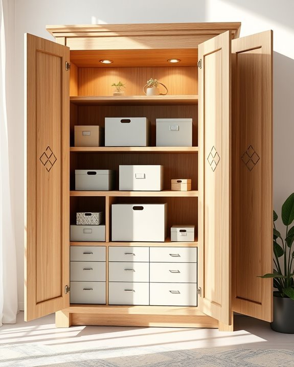 stylish storage solutions combined