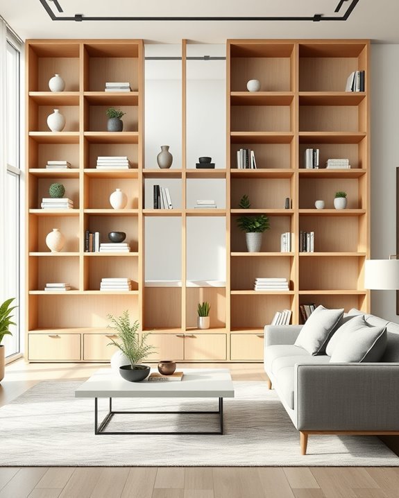 stylish storage space separators