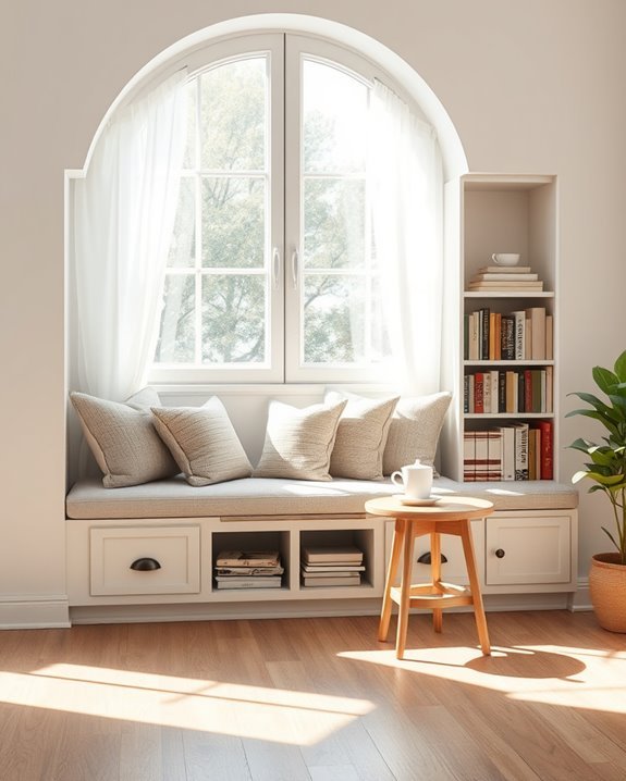 stylish storage window seats