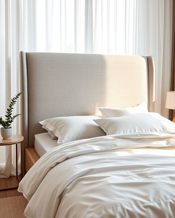 stylish upholstered headboard options