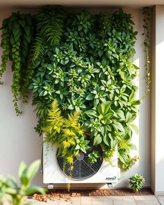 stylish vertical garden solution