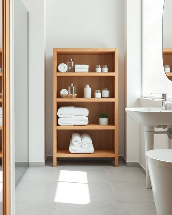 stylish vertical storage solution