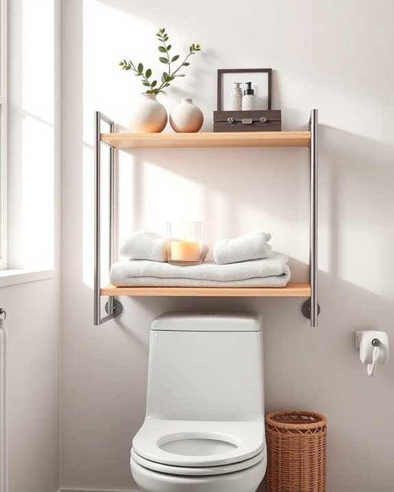 stylish vertical storage solution