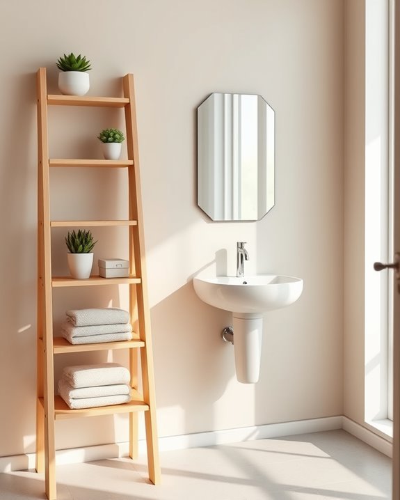 stylish vertical storage solution