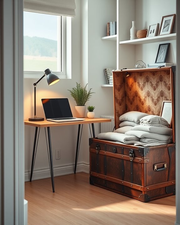 stylish vintage storage solution