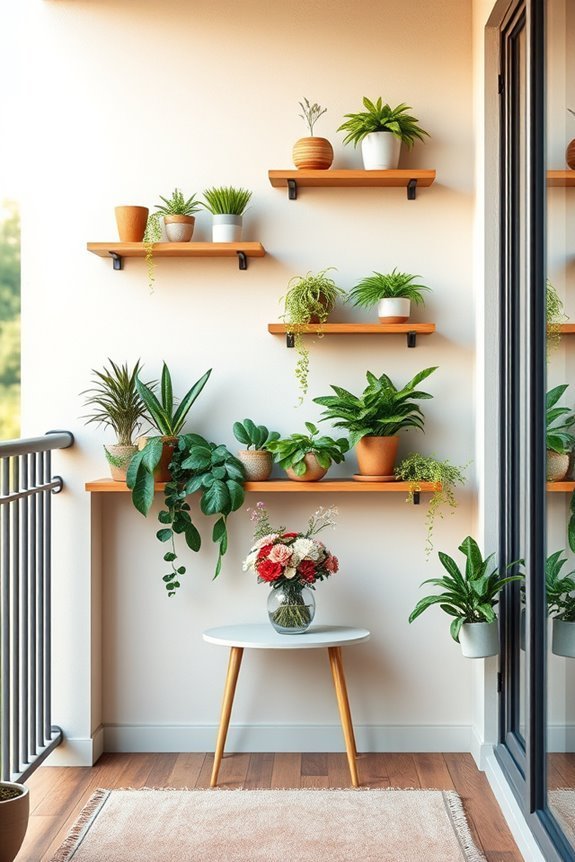 stylish wall shelf decor