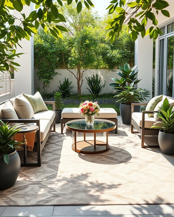 stylish weather resistant outdoor rugs