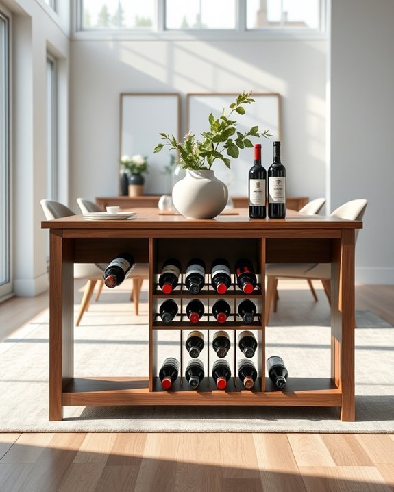 stylish wine storage solution