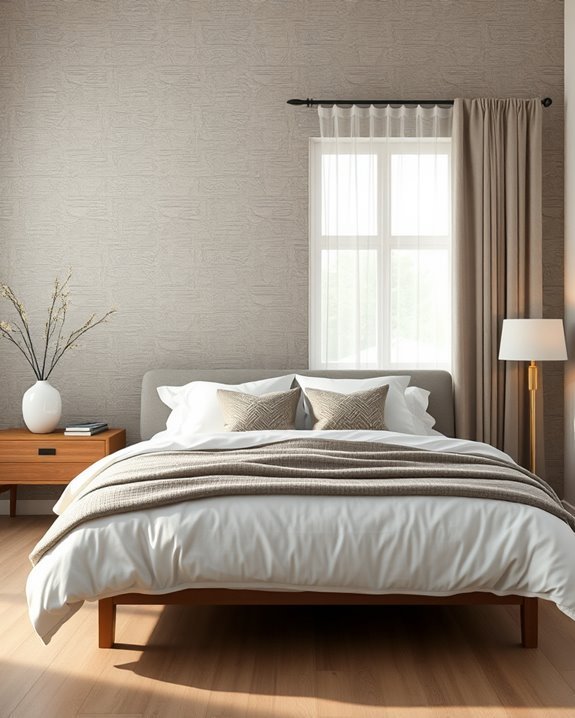 subtle textures create serenity