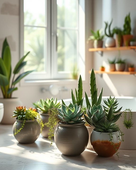 succulent arrangements enhance decor
