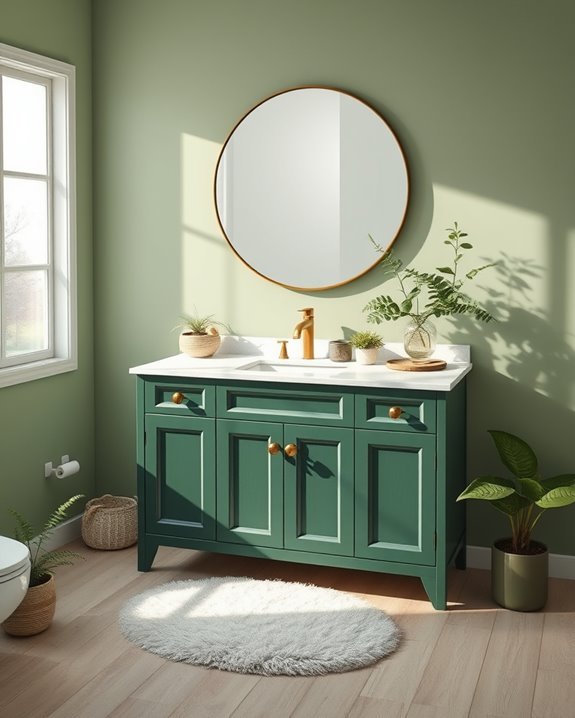sustainable and stylish vanity