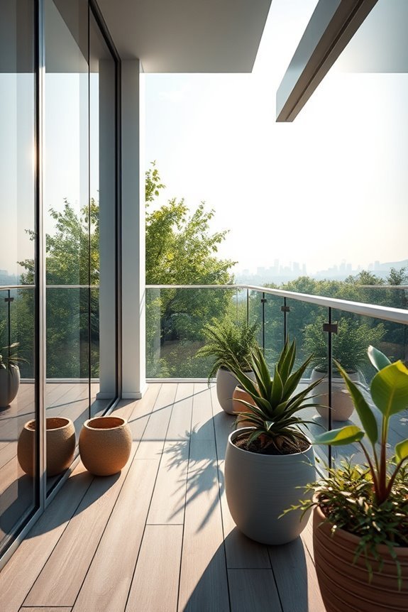 sustainable balcony glass solutions