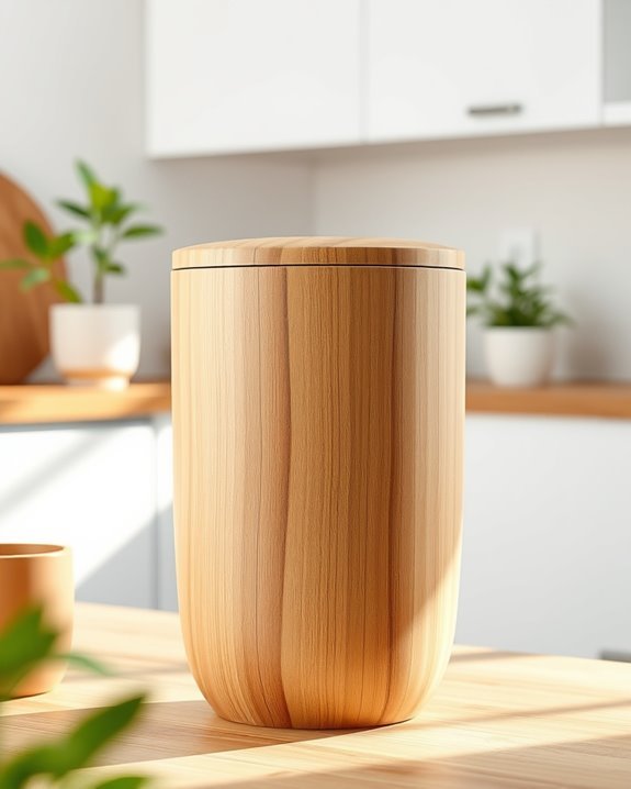 sustainable bamboo dustbin solution