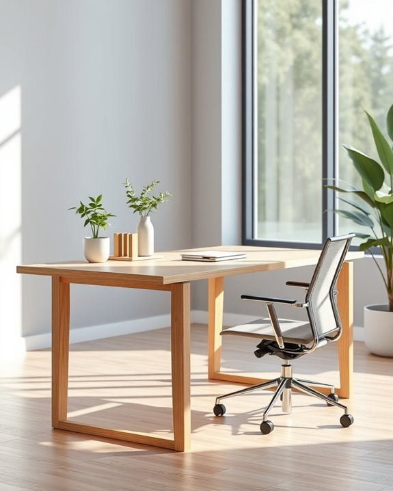 sustainable bamboo office furniture