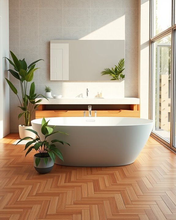 sustainable bamboo tile choice