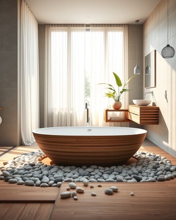 sustainable bathroom design materials