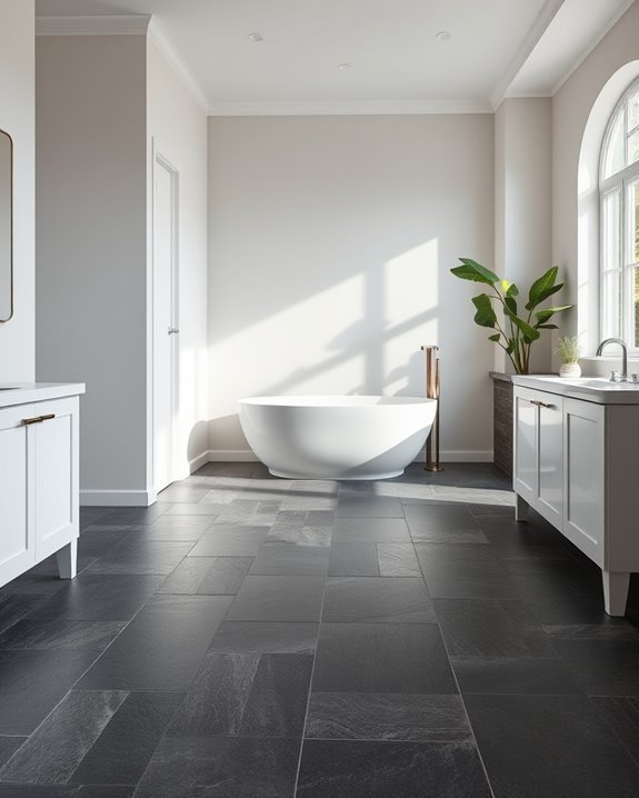 sustainable beautiful slate flooring
