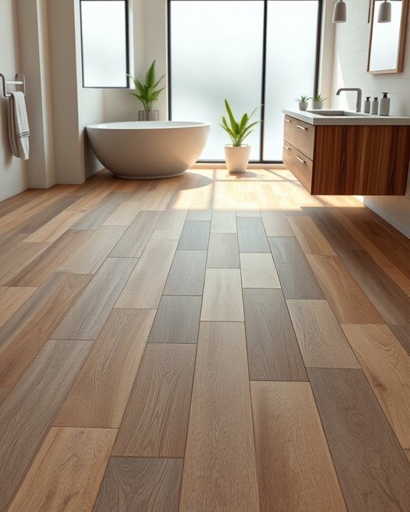 sustainable charm in bathrooms