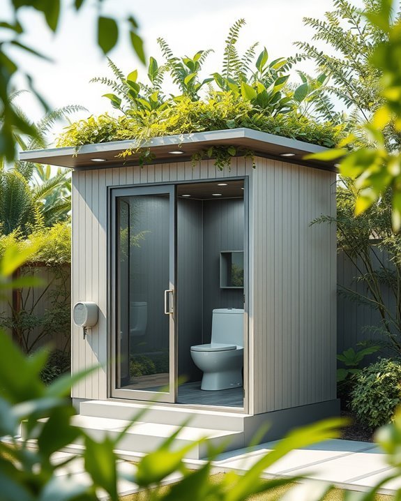 sustainable climate responsive restroom designs