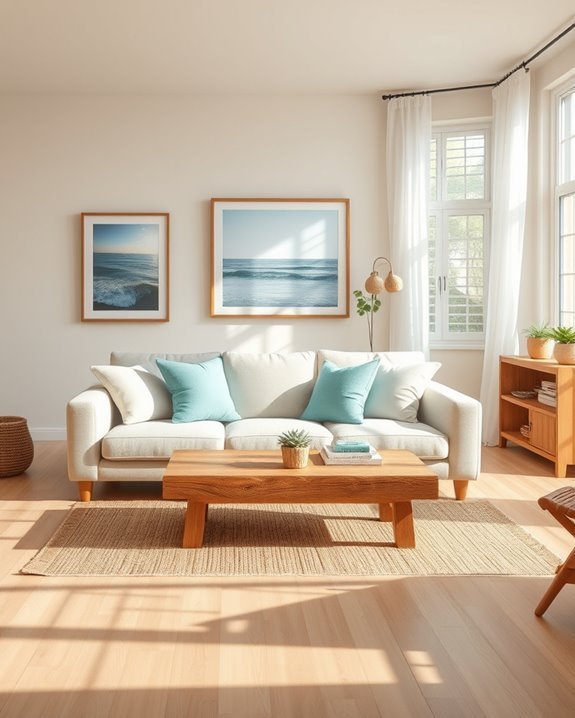 sustainable coastal living decor