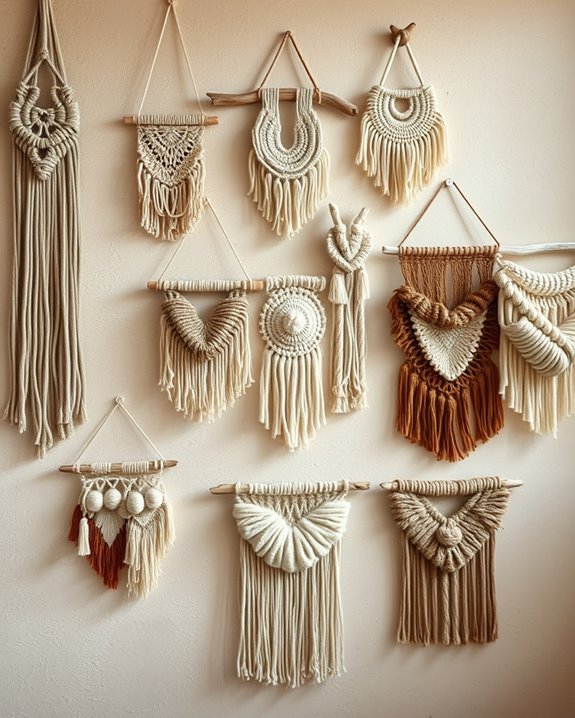 sustainable fiber art weavings
