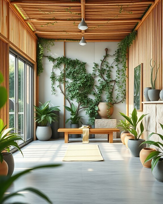 sustainable garden gym construction