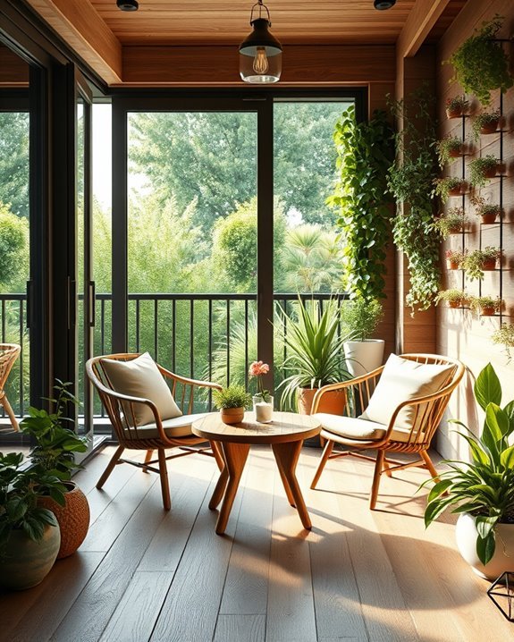 sustainable indoor living space