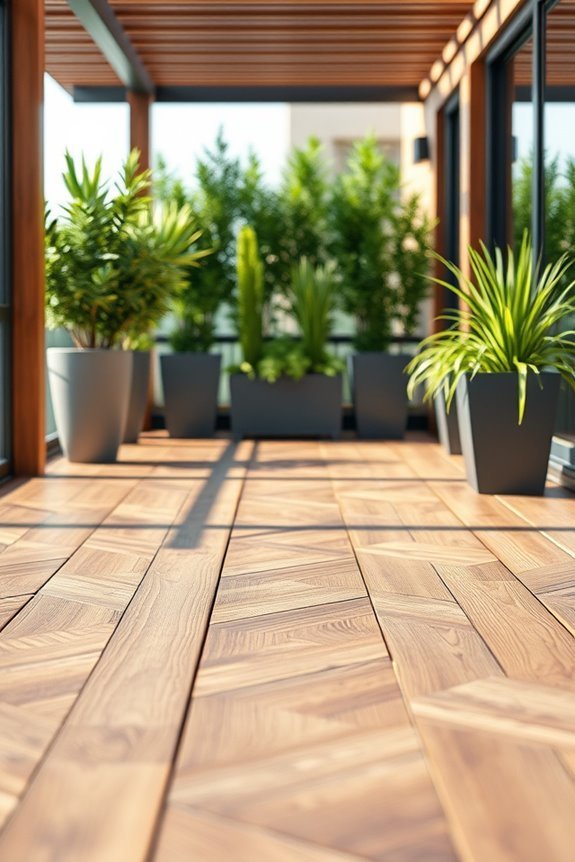 sustainable low maintenance decking option