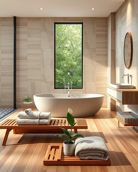 sustainable luxury bathroom design