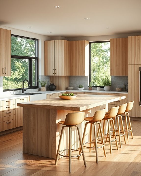 sustainable materials enhance kitchens