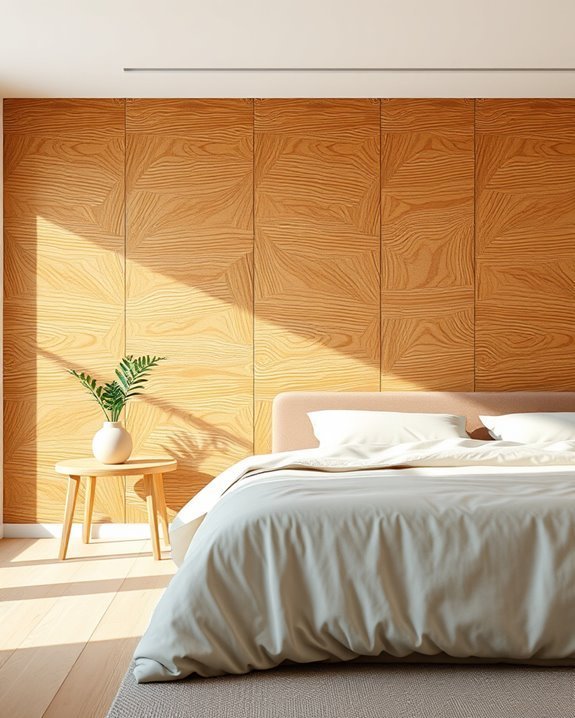 sustainable minimalist plywood panels
