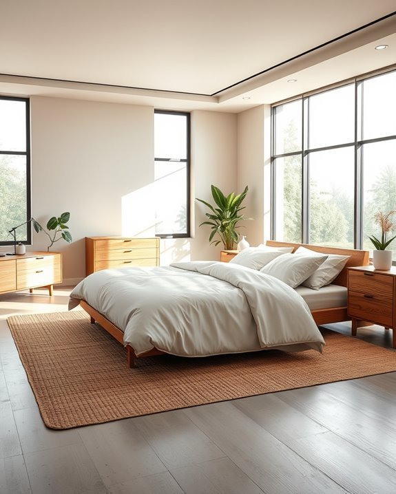 sustainable modern bedroom design