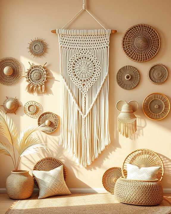 sustainable natural fiber decor