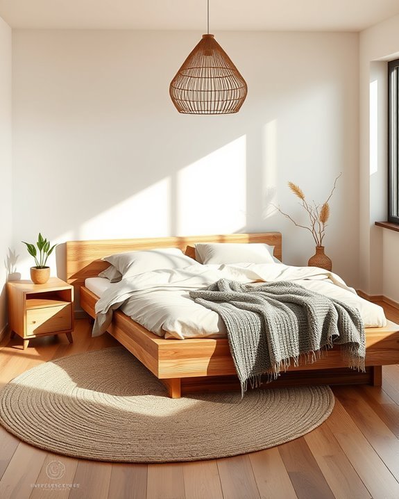 sustainable organic bedroom design