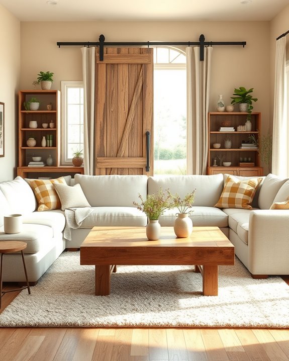 sustainable reclaimed wood accents