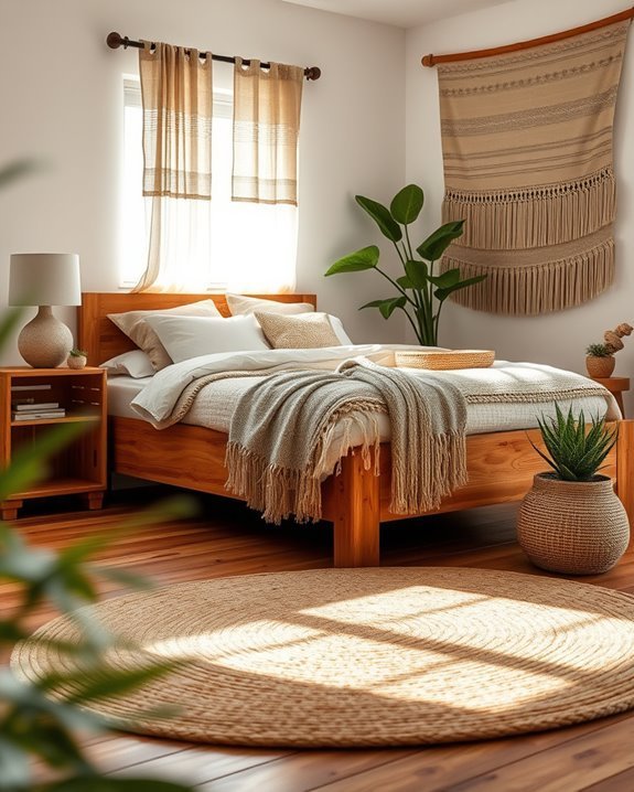 sustainable repurposed boho decor