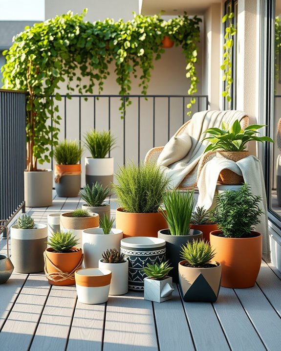 sustainable reusable plant pots