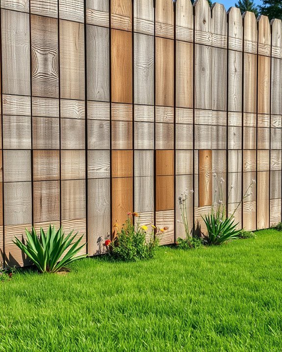 sustainable rustic wood fencing