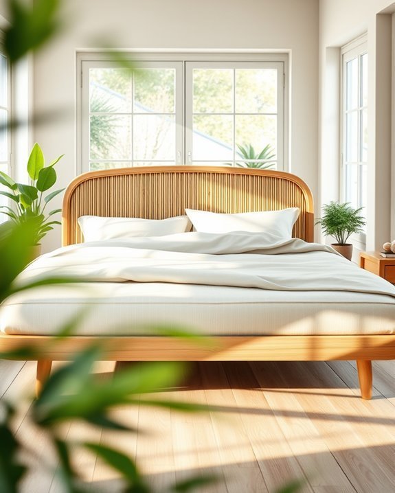 sustainable stylish bamboo beds