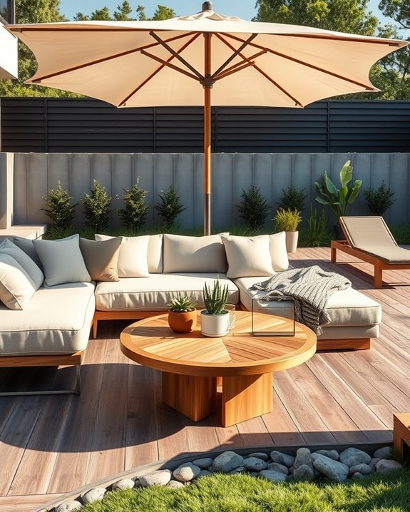sustainable stylish outdoor furniture