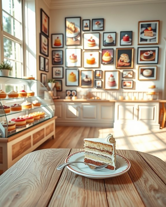 sweet treats photo wall
