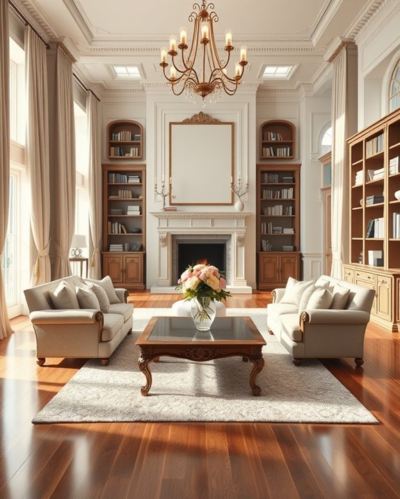 symmetrical design for tranquility