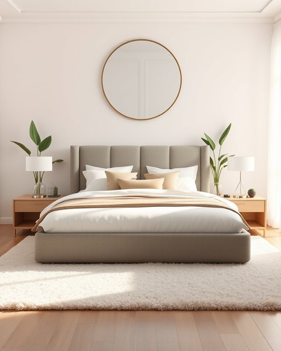 symmetrical furniture for balance