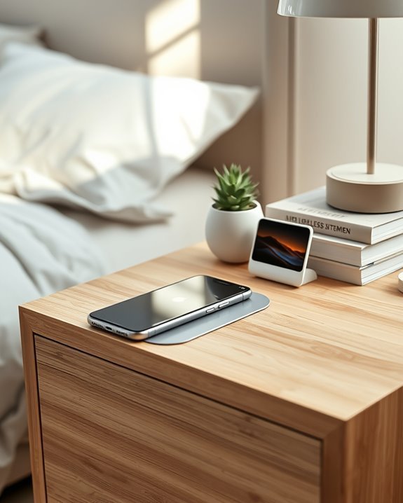tech savvy bedside decor solutions