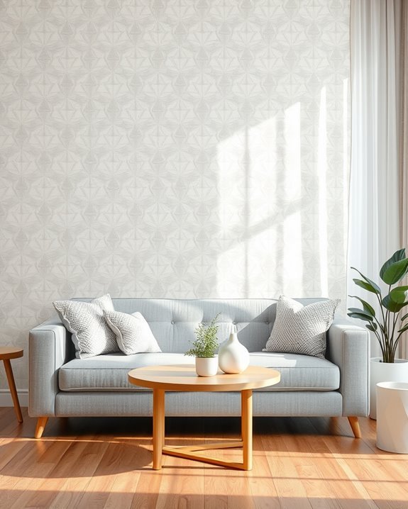 temporary stylish wall transformation