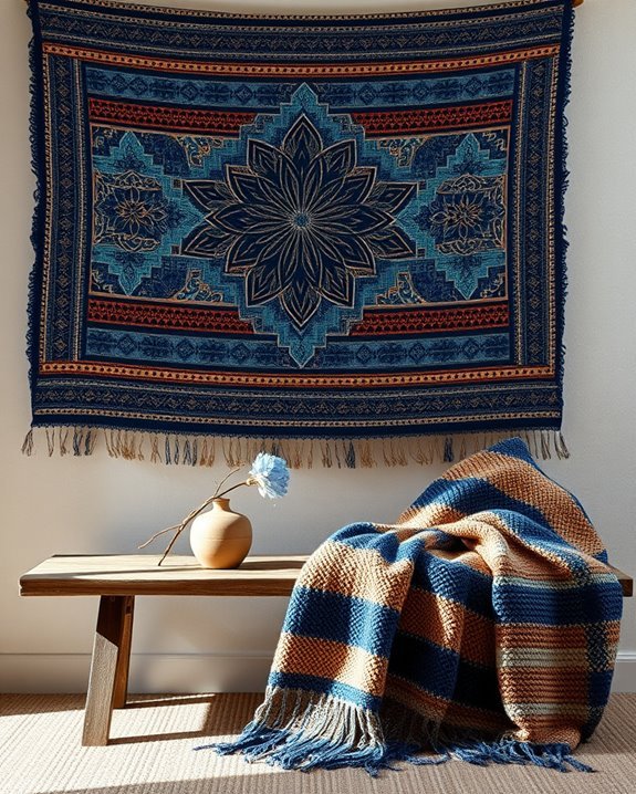 textile art for decor