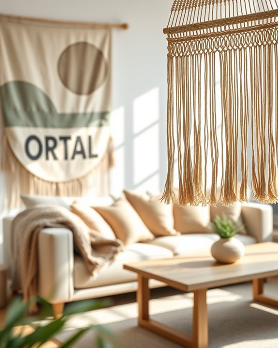 textile wall hangings enhance decor