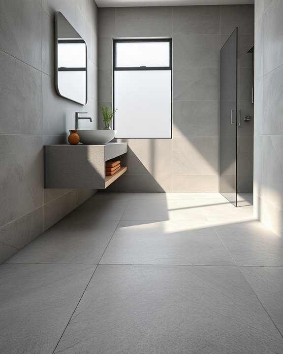 textured concrete for safety